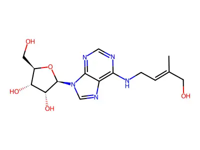 Zeatin riboside structure