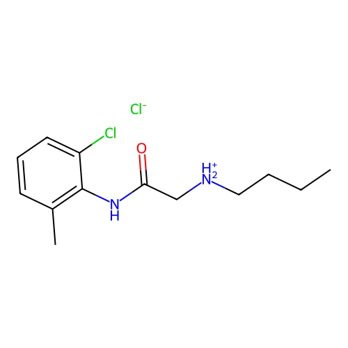 Hostacaine structure