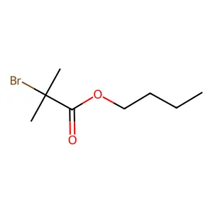 Butyl 2-bromo-2-methylpropanoate structure