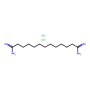 Tridecanediamidine, dihydrochloride structure