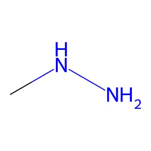 Methylhydrazine structure