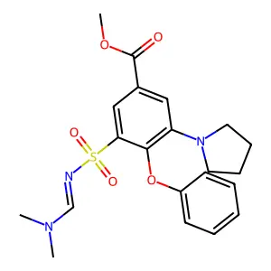 Piretanide EP Impurity B structure