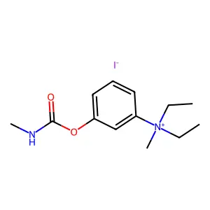 3-diethylaminophenyl-N-methylcarbamate methiodide structure