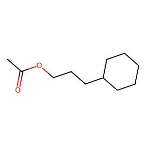 Cyclohexylpropyl acetate structure