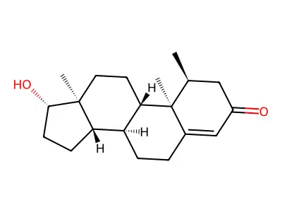1alpha-Methyltestosterone structure