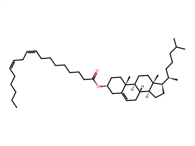 Cholesteryl octadeca-9,12-dienoate structure