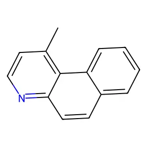 Benzo(f)quinoline, 1-methyl- structure
