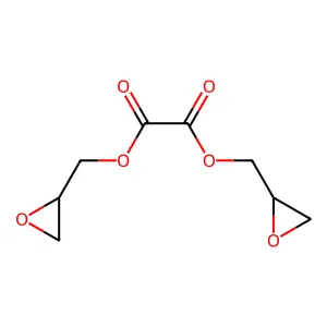 Bis(oxiranylmethyl) oxalate structure