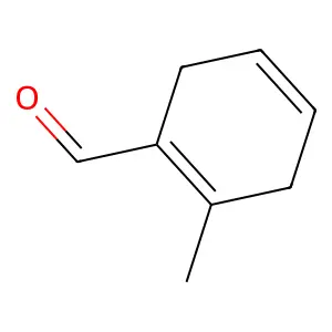 2-Methylcyclohexa-1,4-diene-1-carbaldehyde structure
