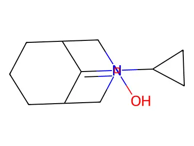 3-Cyclopropyl-3-azabicyclo[3.3.1]nonan-9-one oxime structure