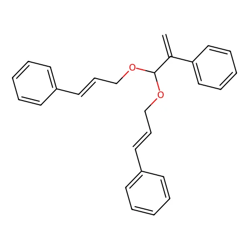 [Bis[(3-phenylallyl)oxy]methyl]vinylbenzene structure