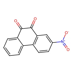 2-Nitrophenanthraquinone structure