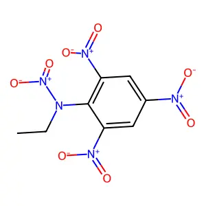 N-Ethyl-N,2,4,6-tetranitroaniline structure