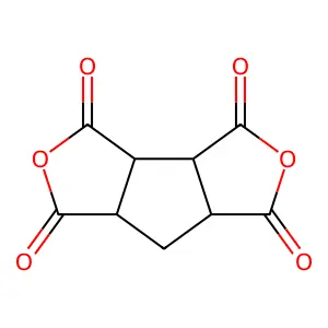 1H-Cyclopenta[1,2-c:3,4-c']difuran-1,3,4,6(3aH)-tetrone, tetrahydro- structure