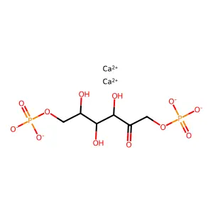 Fosfructose calcium structure