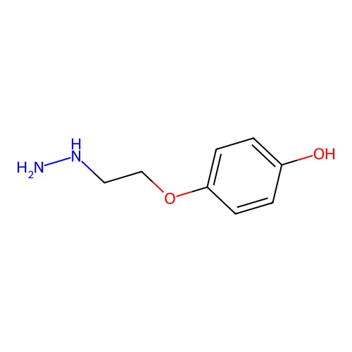 4-(2-Hydrazinylethoxy)phenol structure