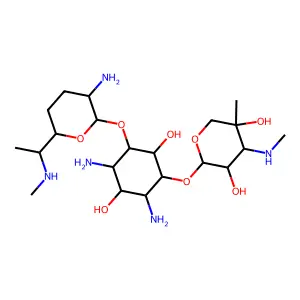2-Hydroxygentamicin C1 structure