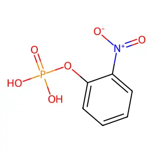 Mono(2-nitrophenyl) phosphate structure