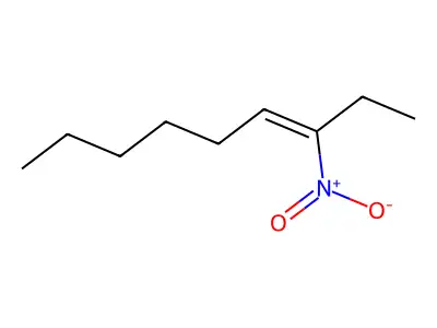 3-Nitro-non-3-ene structure