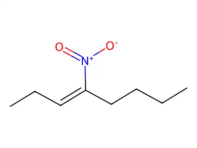 4-Nitro-oct-3-ene structure