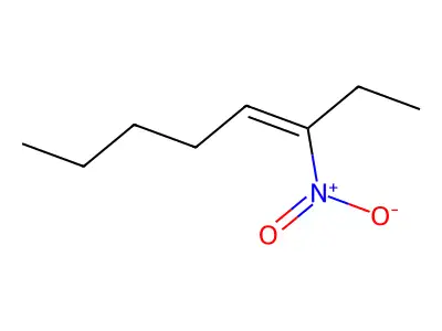 3-Nitrooct-3-ene structure
