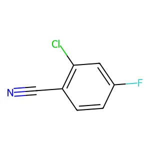 2-Chloro-4-fluorobenzonitrile structure