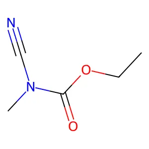 Carbamic acid, cyanomethyl-, ethyl ester structure