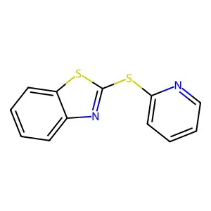 2-(2-Pyridylthio)benzothiazole structure