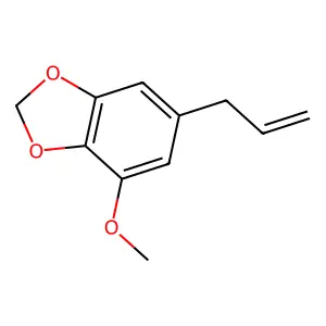 Myristicin structure