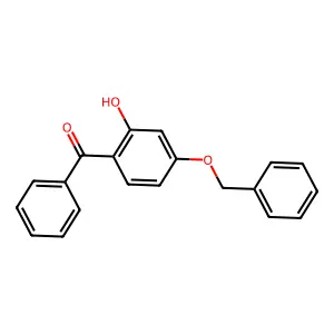 4-Benzyloxy-2-hydroxybenzophenone structure