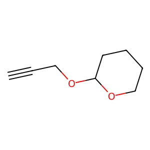 Tetrahydro-2-(2-propynyloxy)-2H-pyran structure