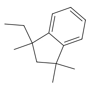 1H-Indene, 1-ethyl-2,3-dihydro-1,3,3-trimethyl- structure