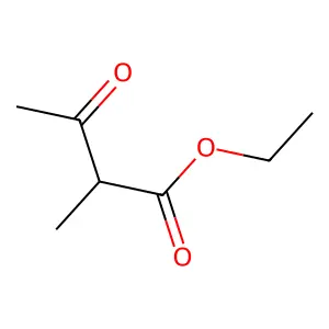 Ethyl 2-methylacetoacetate structure