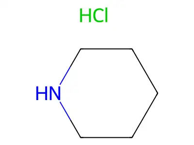 Hexahydropyridine hydrochloride structure