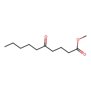 Methyl 5-oxodecanoate structure