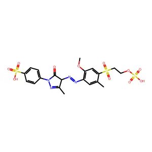 Reactive Yellow 15 free acid structure