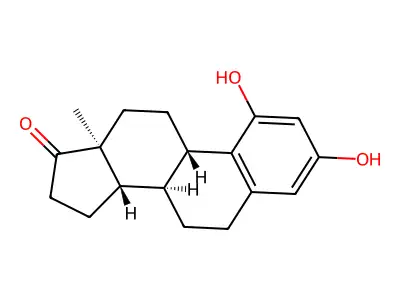 1,3-Dihydroxyestra-1(10),2,4-trien-17-one structure