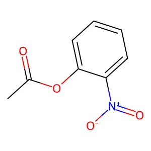 Acetic acid, 2-nitrophenyl ester structure