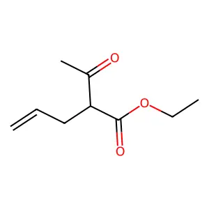 Ethyl 2-allylacetoacetate structure