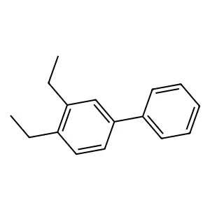 3,4-Diethylbiphenyl structure