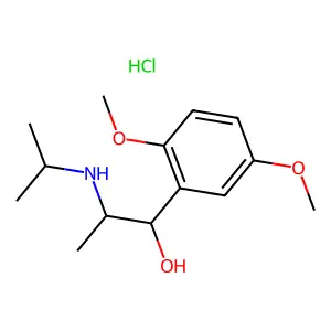 N-Isopropylmethoxamine hydrochloride structure