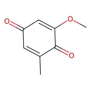 2-Methoxy-6-Methyl-1,4-Benzoquinone structure