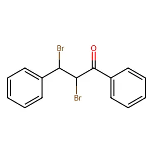 1-Propanone, 2,3-dibromo-1,3-diphenyl- structure