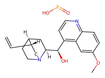 Quinine phosphinate structure