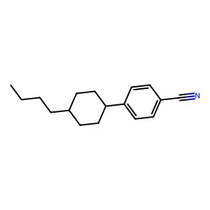 4-(trans-4-Butylcyclohexyl)benzonitrile structure