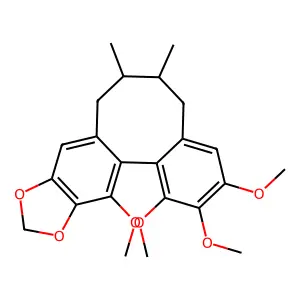 Schisandrin B structure