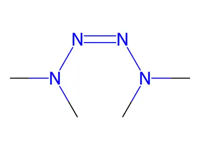 Tetramethyltetrazene structure