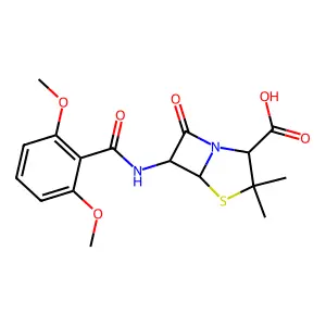 Methcillin structure