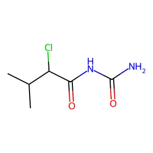 A-Chloro-I-valerylurea structure