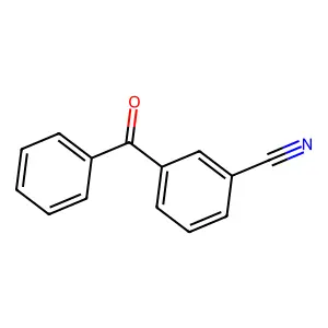 3-Benzoylbenzonitrile structure